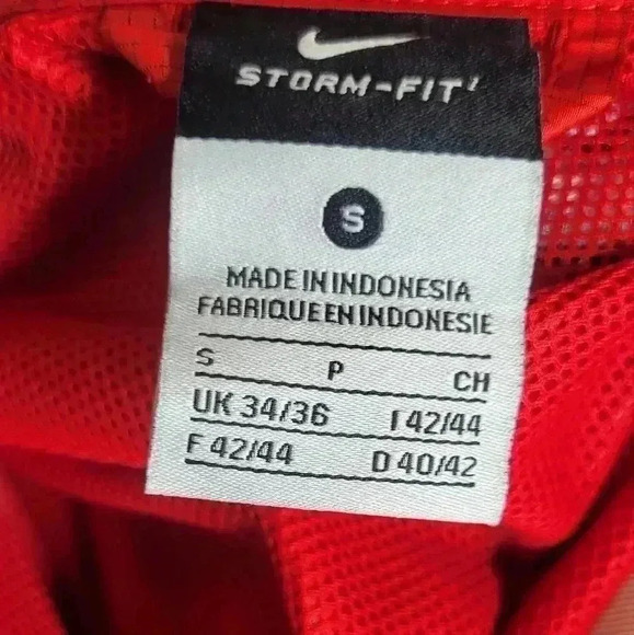 Nike Storm Fit Jacket Men's Small Full Zip Ohio State Buckeyes Windbreaker - Picture 12 of 12